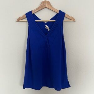 Skies Are Blue Tornell V-Neck Tank Blouse Size Small Office Business StitchFix